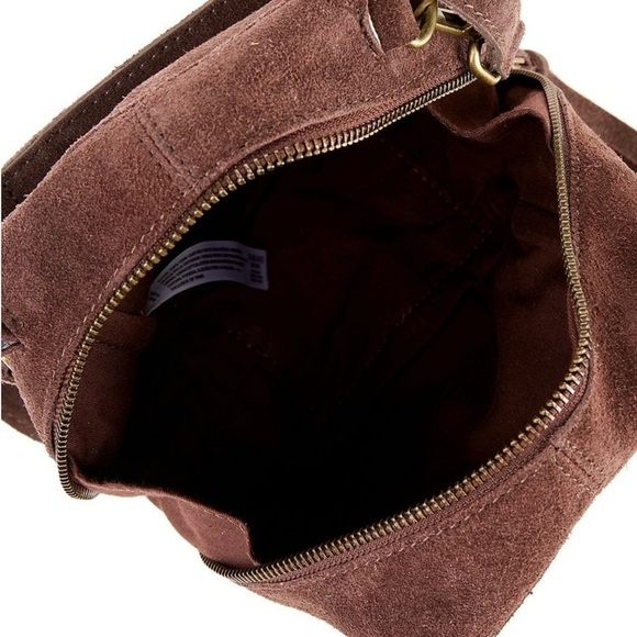 Free People Brown Crossbody Bag with Adjustable Strap and Minimalist Design - Picture 8 of 11